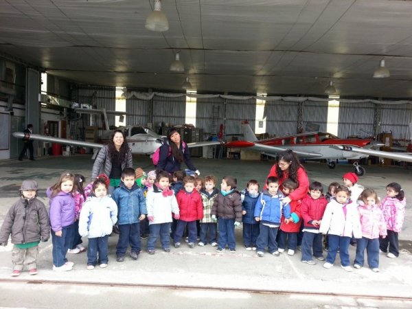 Futuros pilotos visitam-nos permanentemente
